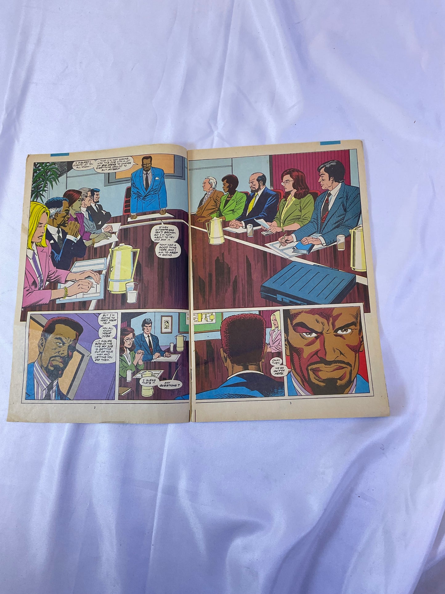 The Invincible Iron Man #287 Without Cover
