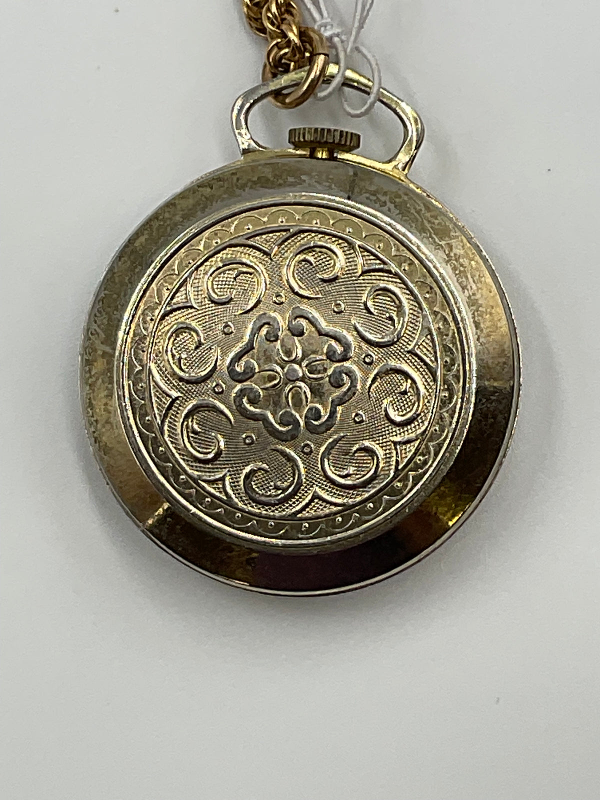 Webster Mechanical Pendant Watch Manual Wind-Up Working Condition