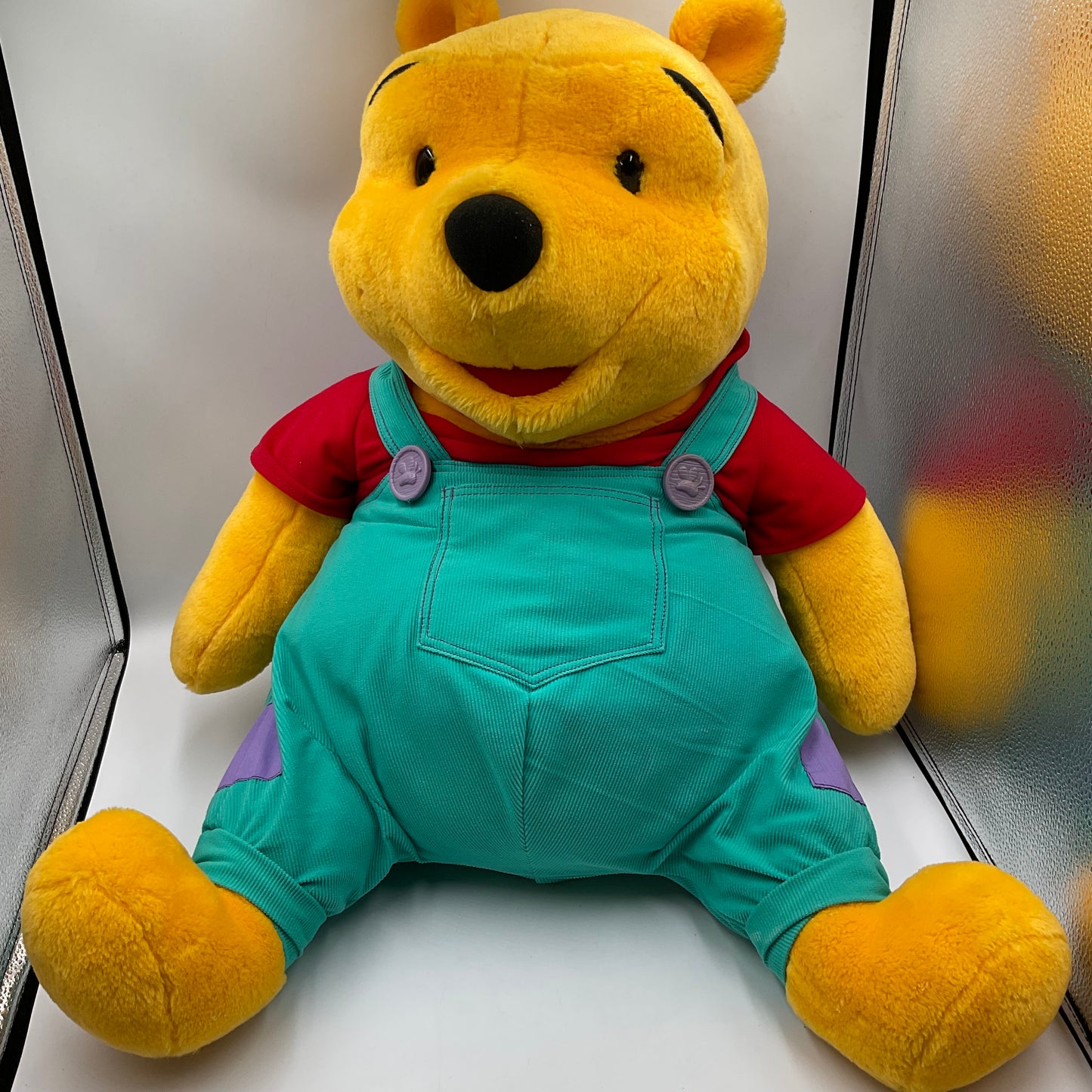 Vintage Disney’s Winnie The Pooh Talks 1997 Mattel Disney Model 28 inches Tall
