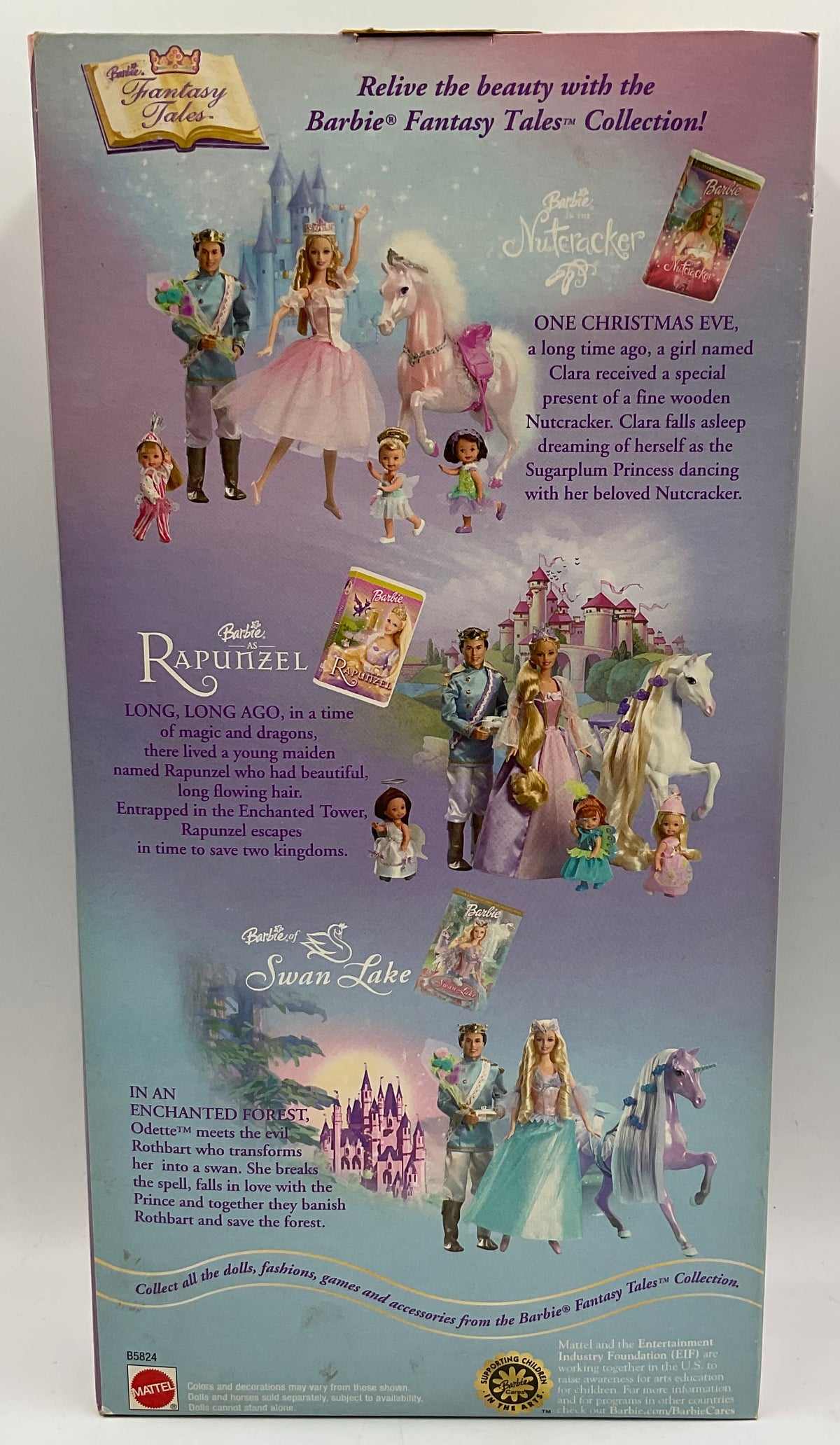 2003 Barbie Fantasy Tales: The Nutcracker - Sugarplum Princess & Marzipan Doll