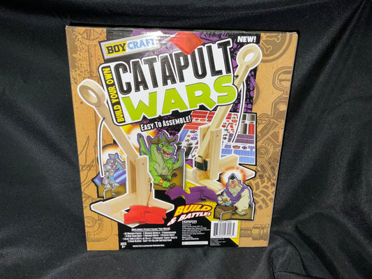 Catapult Wars Boy Craft Toy Build Your Own Build & Battle New in Box