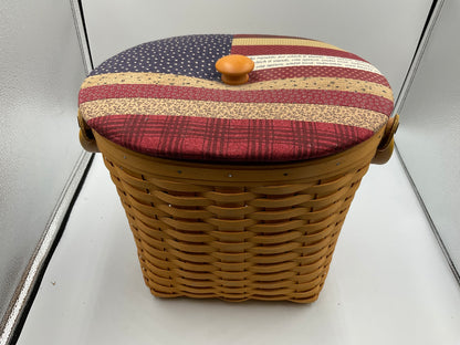 Longaberger maple wood host/hostess basket