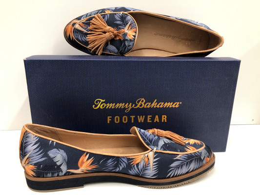Tommy Bahama Footwear Bird of Paradise Tropical Loafers Flats Women's Shoes Size 7.5 in Original Box