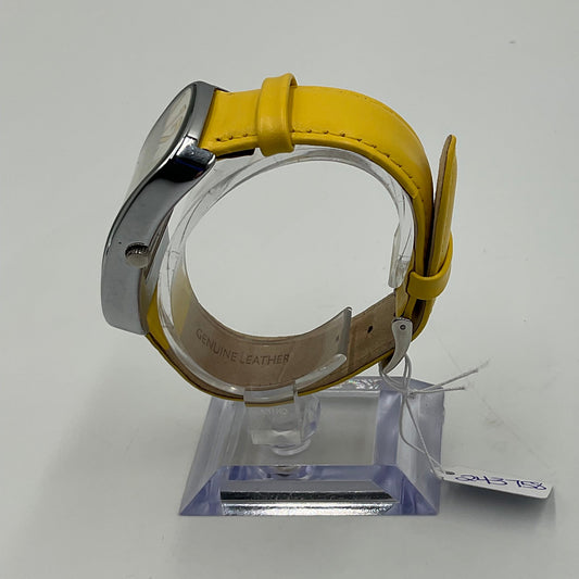 Marcel Drucker Collection Yellow Wristwatch New Battery Working Condition