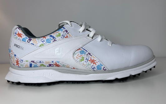 FootJoy FJ MyJoy Custom Made Golf Shoes Mens Size 8 Womens Size 9.5 Florida Themed Brand New in Box