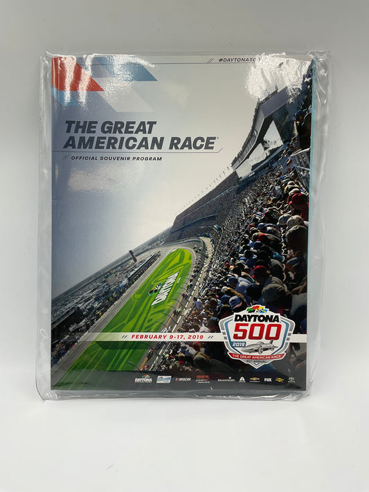 2019 Daytona 500 Offical Souvenir Program NASCAR Denny Hamlin