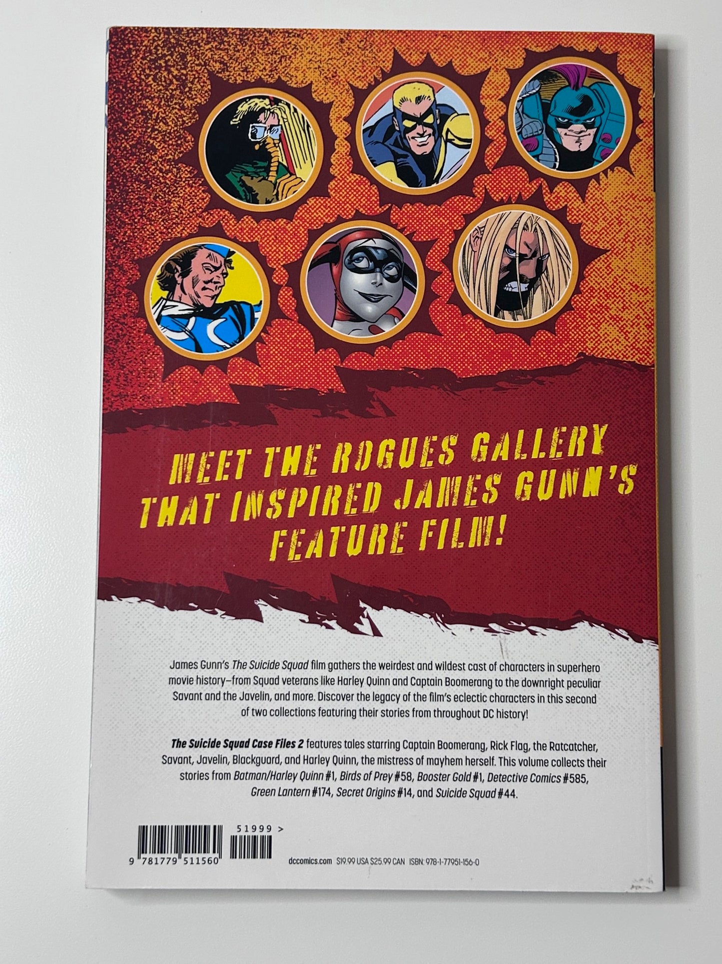 Suicide Squad Case Files 2 DC Comics Paperback Comic Book July 2021