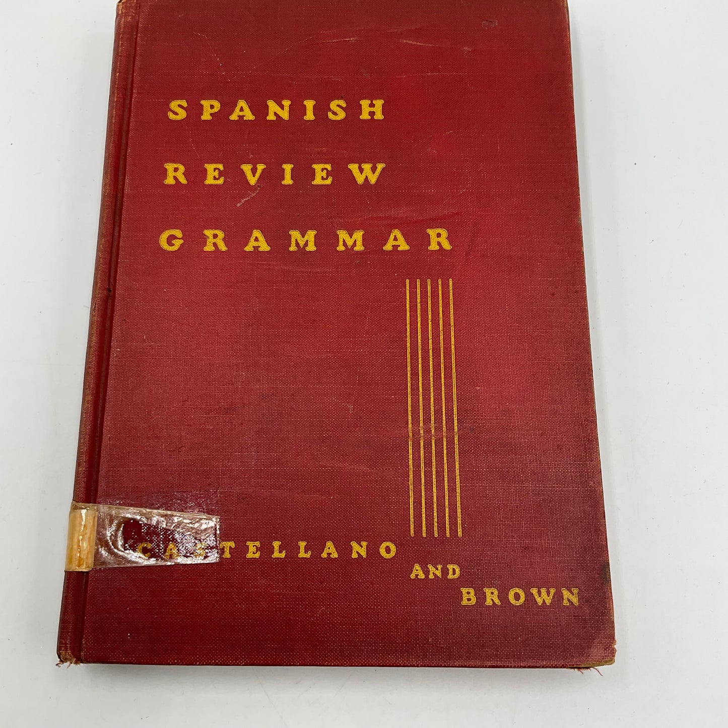 Castellano and Brown Spanish Review Grammer Hardcover Book