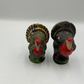 Vintage Paper Mache or Composition Turkeys