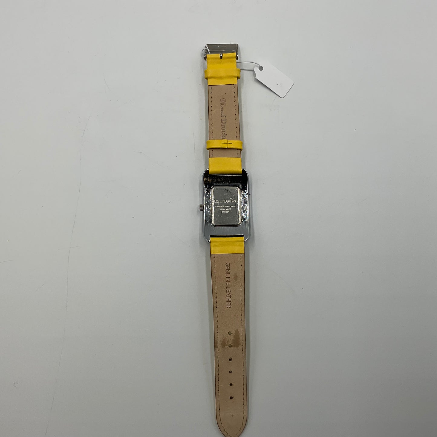 Marcel Drucker Collection Yellow Wristwatch