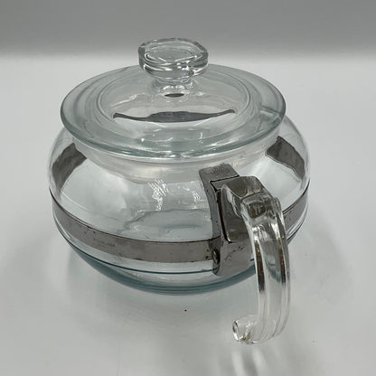 Pyrex Glass and Stainless-Steel Coffee Pot