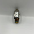 Vintage Japan Movement Watch Base Metal Bezel Women Tone Quartz Watch Spring Clasp Band