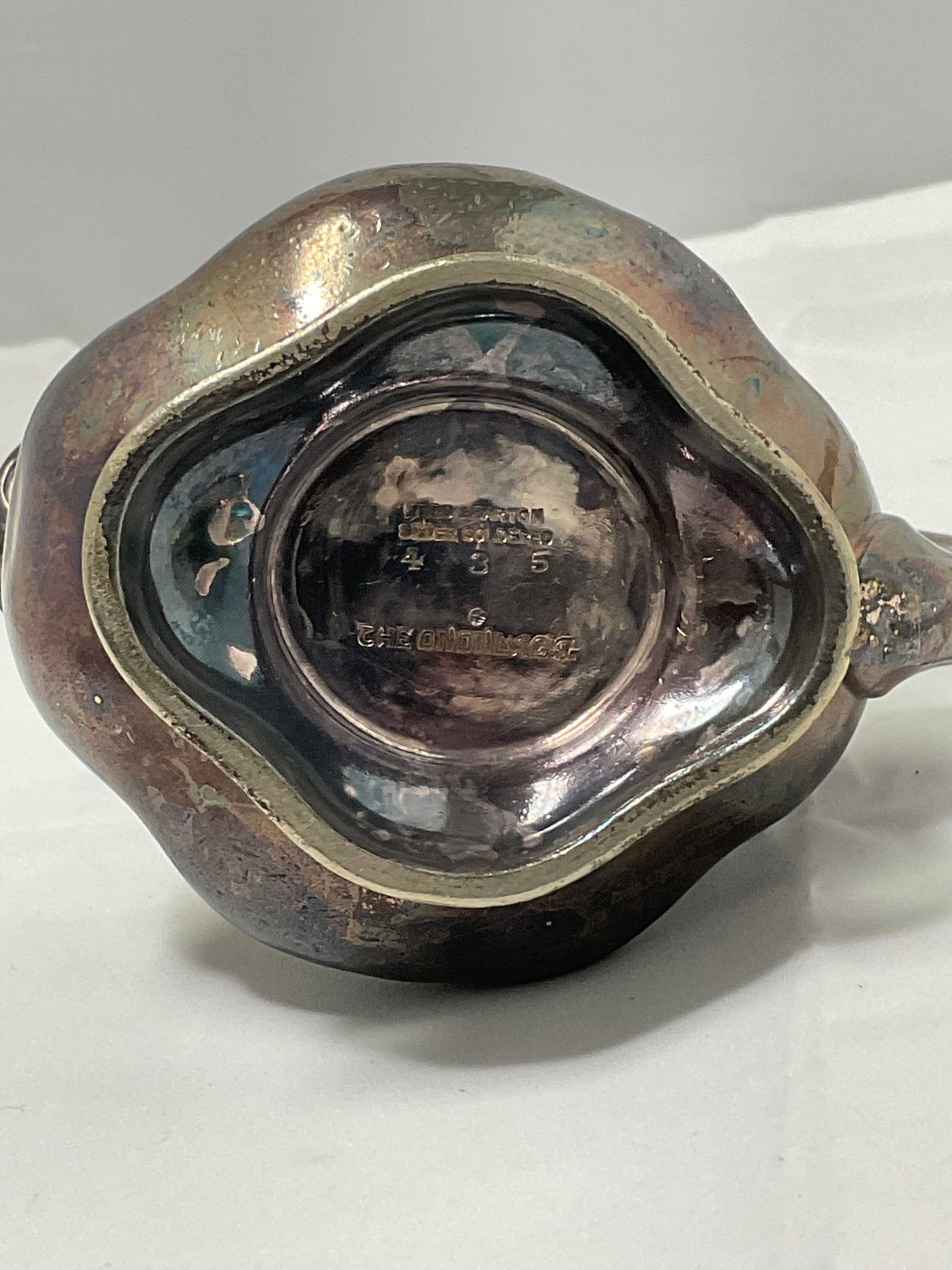 Reed & Barton Silver Soldered 435 The Onondaga Tea Pots