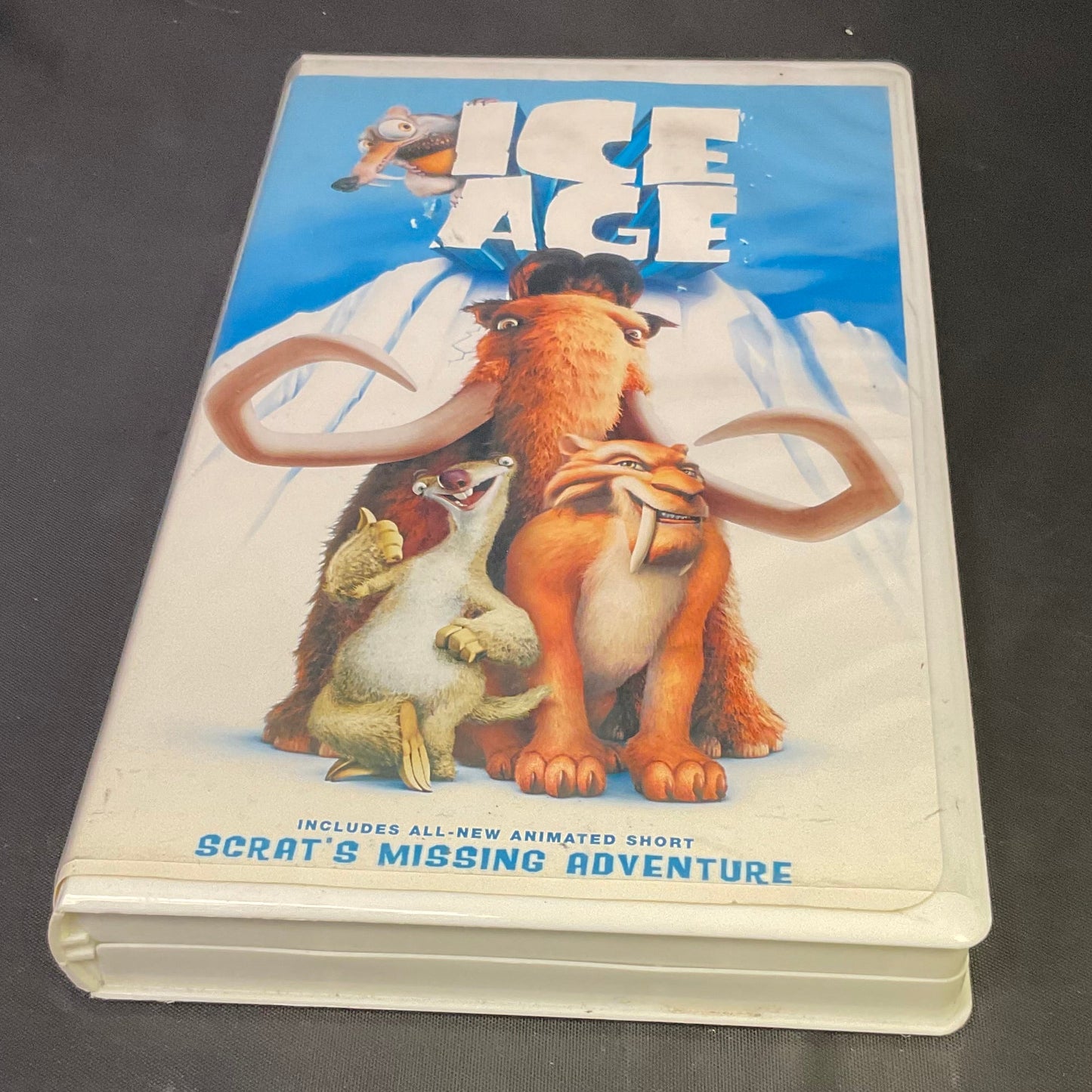Ice Age Vintage VHS Video Tape in Original Case Pre-Owned Unsealed Untested