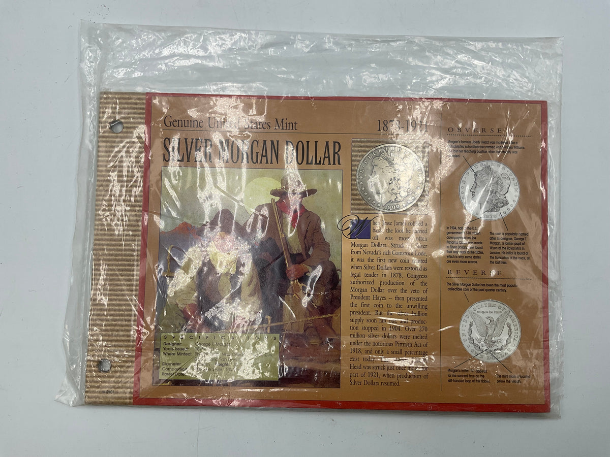 US Morgan and Peace Dollar Collector Display Wall Plaque