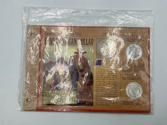 US Morgan and Peace Dollar Collector Display Wall Plaque