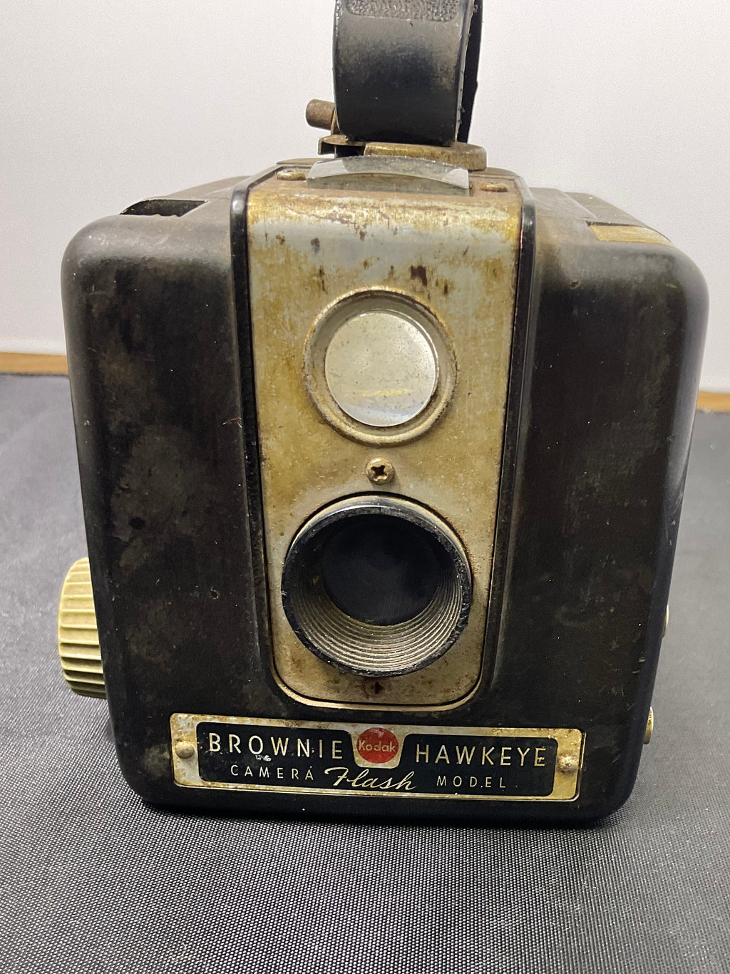 Vintage 1949-1961 Kodak Brownie Hawkeye Camera Untested