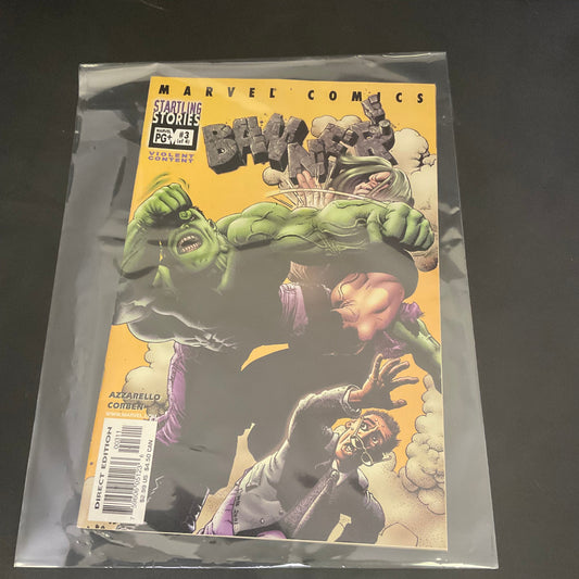 Startling Stories Marvel Comics Banner 2001 #3
