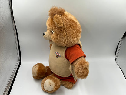 Vintage Teddy Ruxpin talking animatronic bear