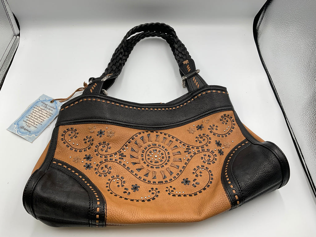 Brighton Montana Montreal Shoulder Bag Pebbled Leather Hobo Bag