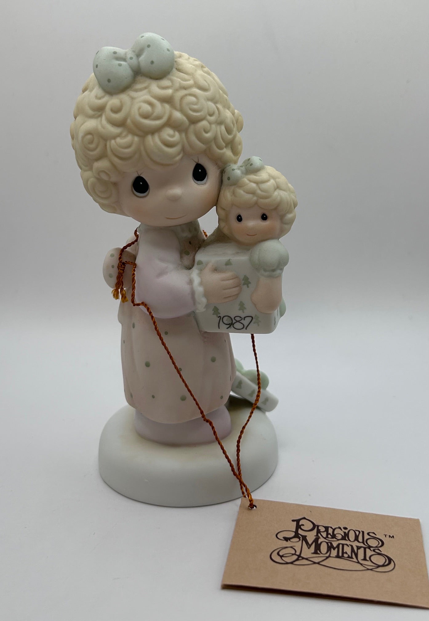 Precious Moments Vintage Special 1987 Issue Love Is The Best Gift Of All