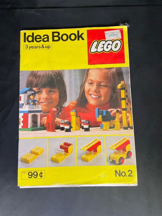 LEGO Idea Book No. 2 Building Guide 1977 Vintage