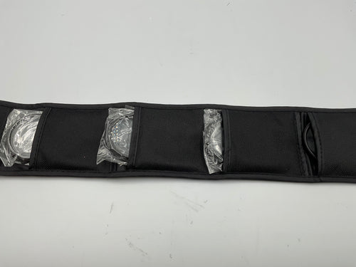 Ultimaxx Circular glass camera lens filter storage pouch