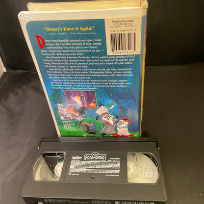 Walt Disney Masterpiece Pocahontas VHS Tape