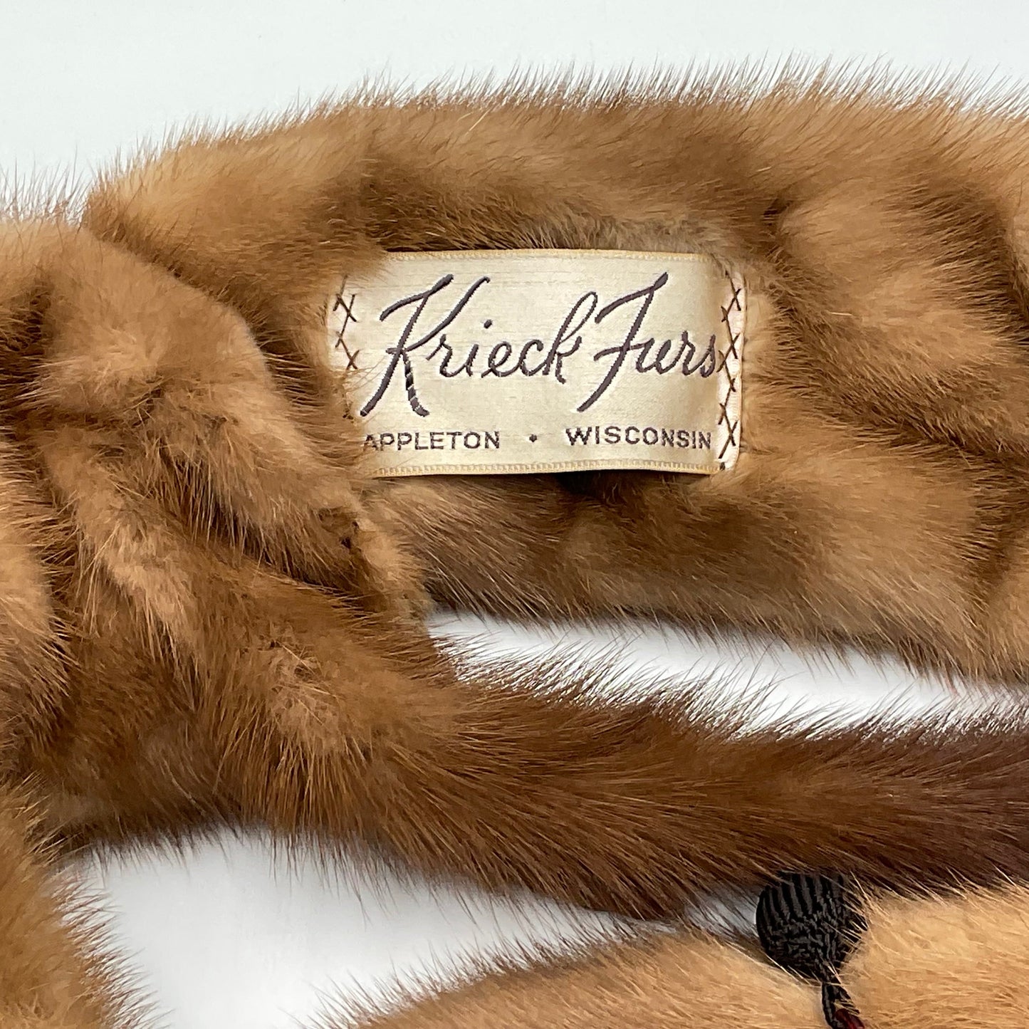 Vintage Mink Fur Stole