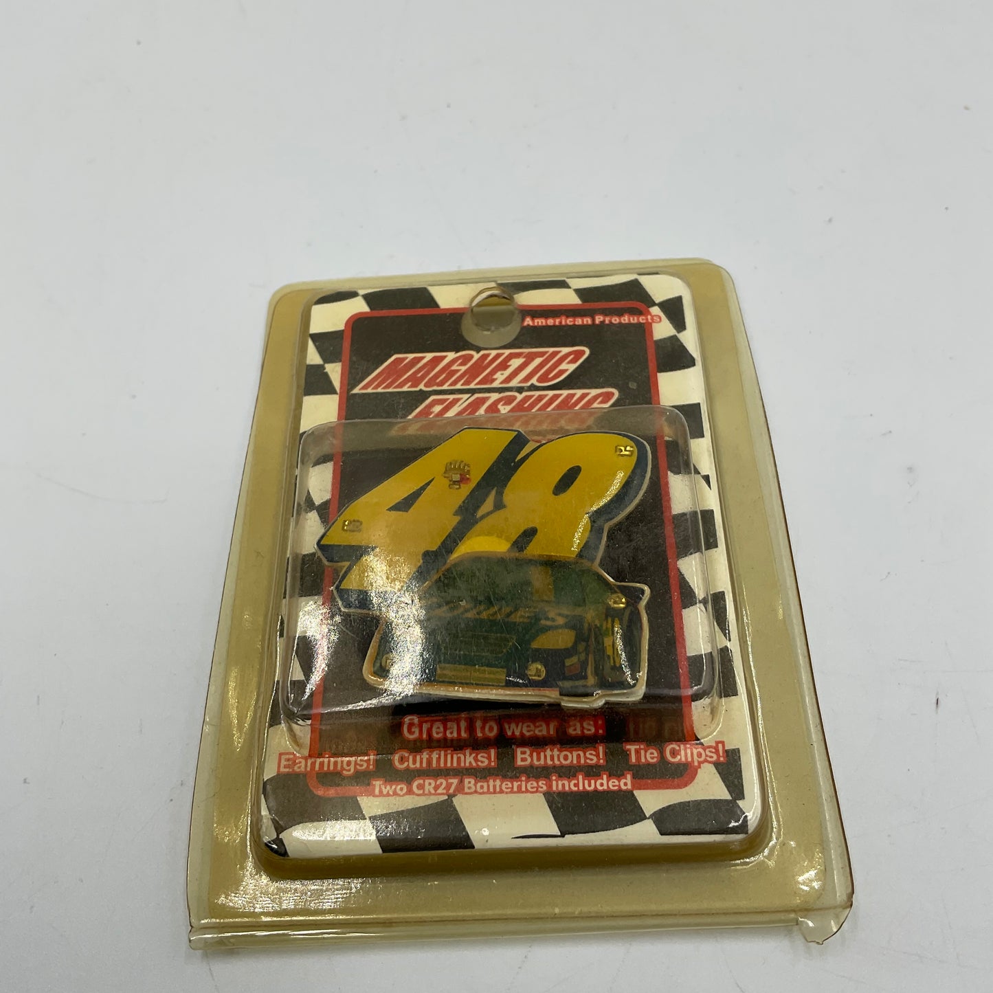 NASCAR Magnetic Flashing Pin#48 Jimmie Johnson