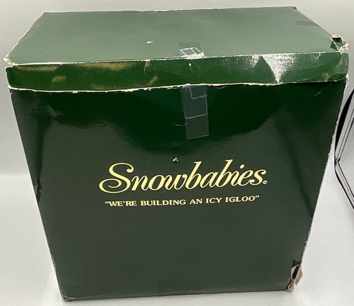 Department 56 Snowbabies We’re Building An Icy Igloo Lighted figurine w/ Box