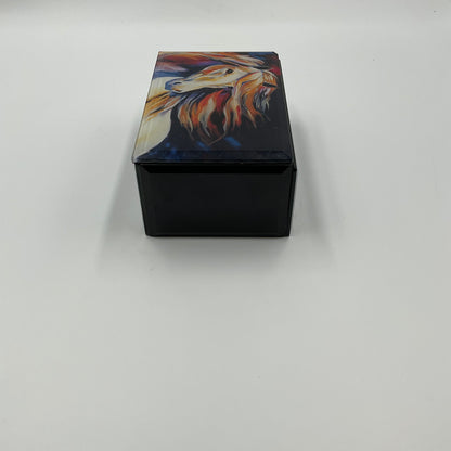 Marcia Baldwin Abstract Bold Oil Print Music Box
