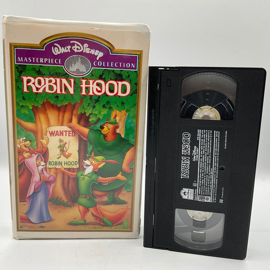 Walt Disney Masterpiece Collection Robin Hood Vintage VHS Video Tape Movie