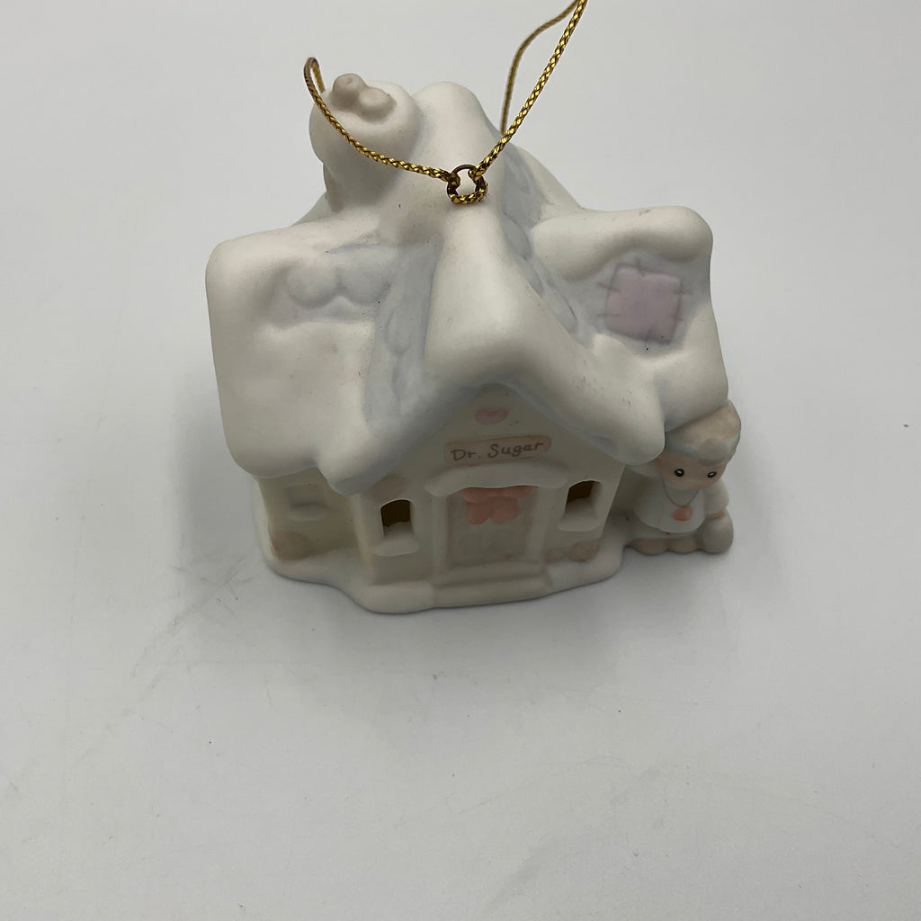 Precious Moments “Winter Wishes Warm The Heart” and “Dr.Sugar’s Office “Christmas Ornament