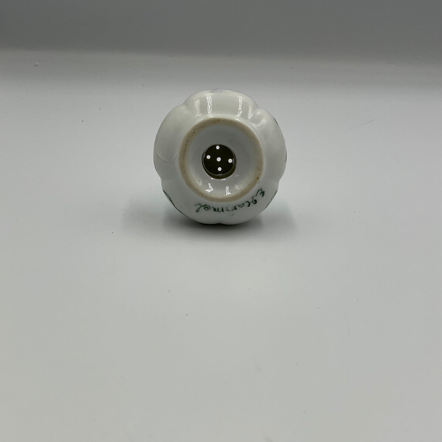 White Floral Porcelain Shakers