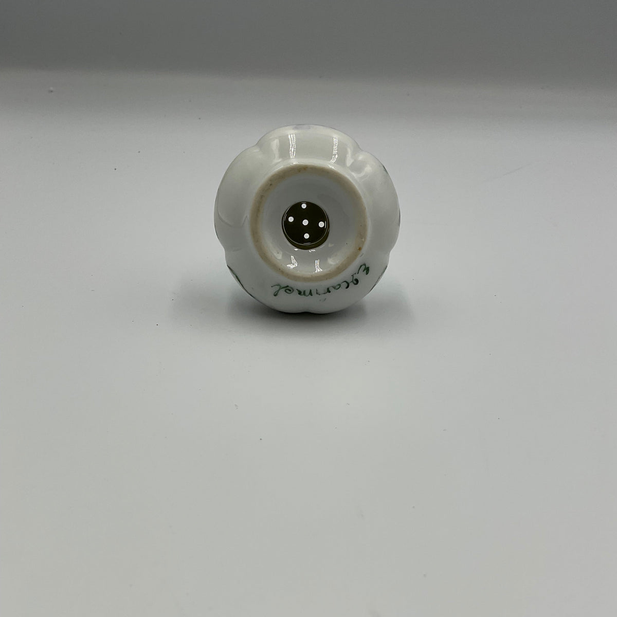 White Floral Porcelain Shakers