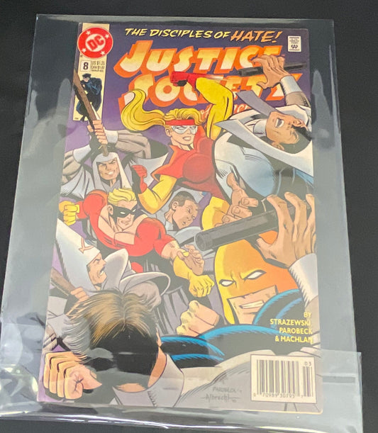 DC Justice Society of America #8 Vintage Mar 1993 Comic Book