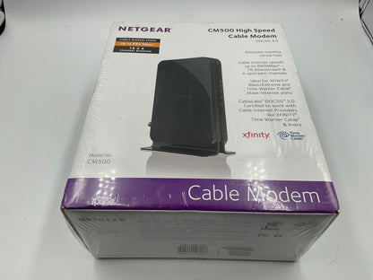 NetGear CM500 High Speed Cable Modem DOCSIS 3.0 680Mbps New Sealed