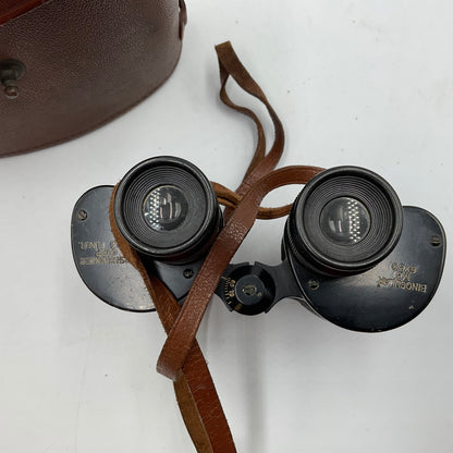 Nash-Kelvinator WWII Era U.S. Army M-16 Binoculars In Case