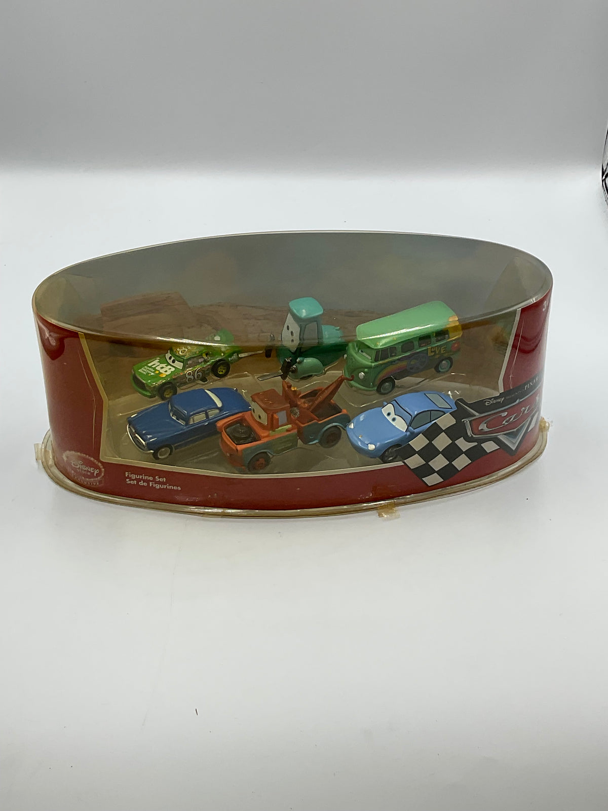 Disney Store Pixar Cars 6-piece Figurine Set UNOPENED