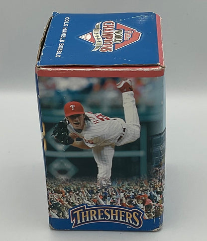 2008 World Series Championship Commemorative Bobblehead Cole Hamels MLB Philadelphia Phillies