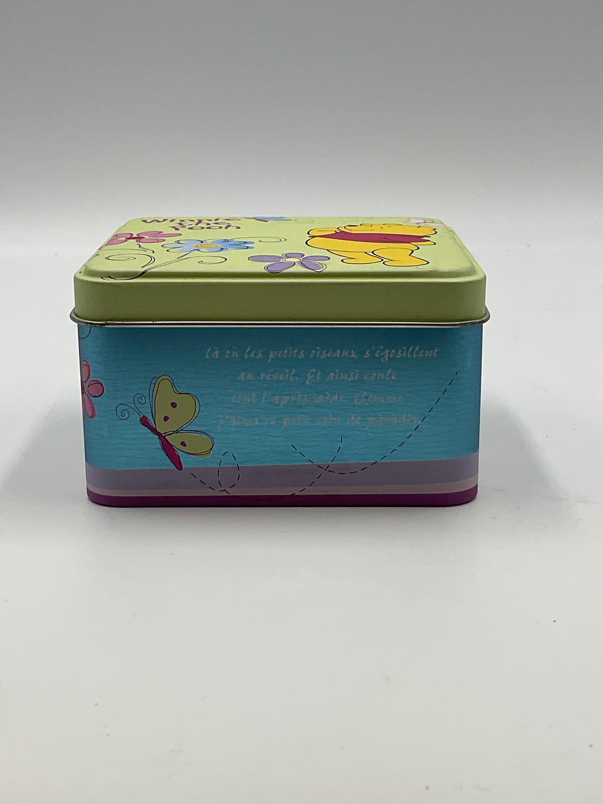 Disney Winnie the Pooh Special Edition Watch w/ Tin Brown Leather Band
