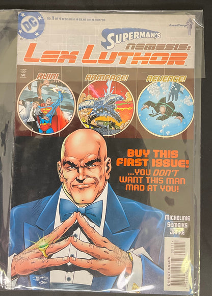 DC Superman's Nemesis: Lex Luther #1 of 4 Vintage Mar 1999 comic book