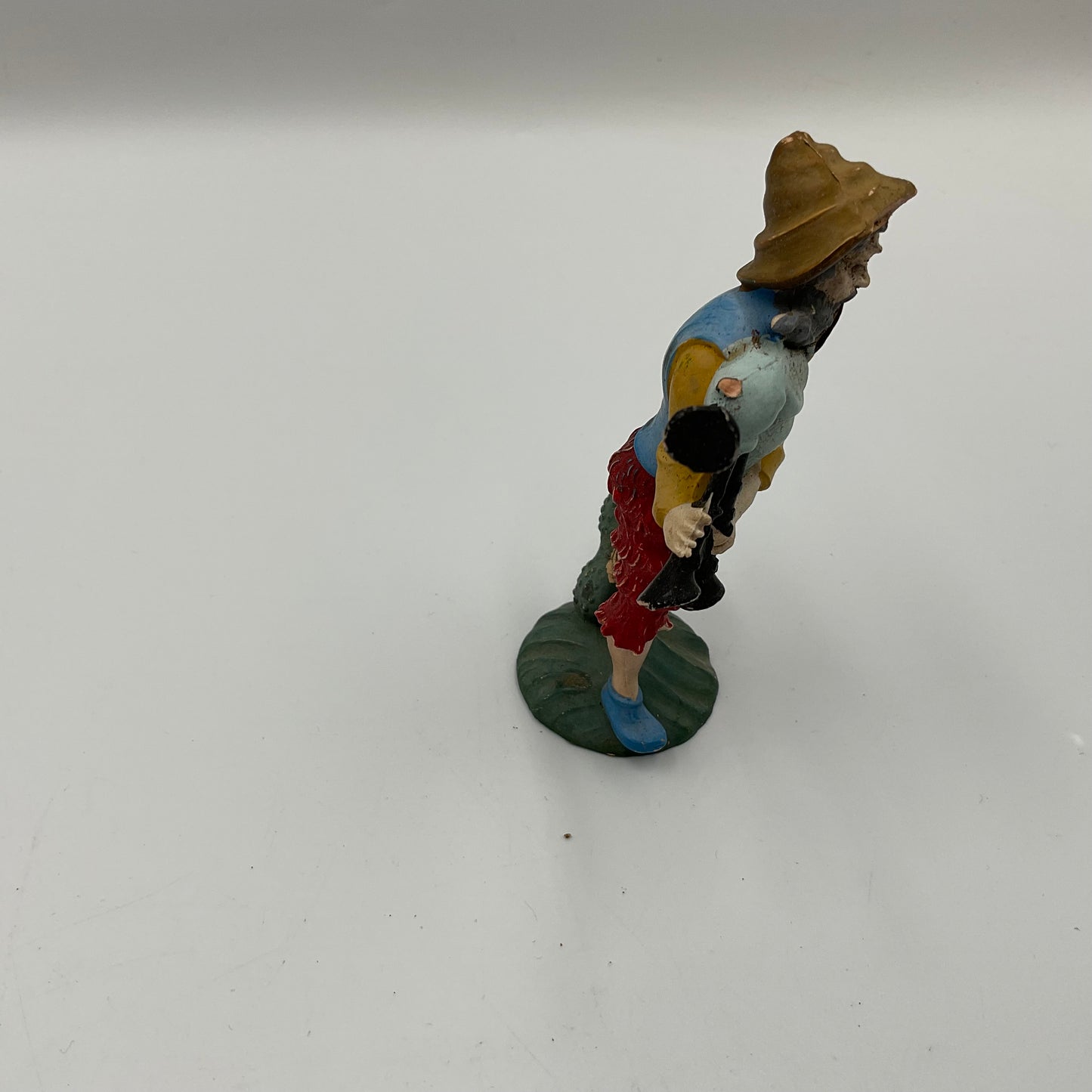 Vintage Italian Figurine Bagpiper Shepard Musician
