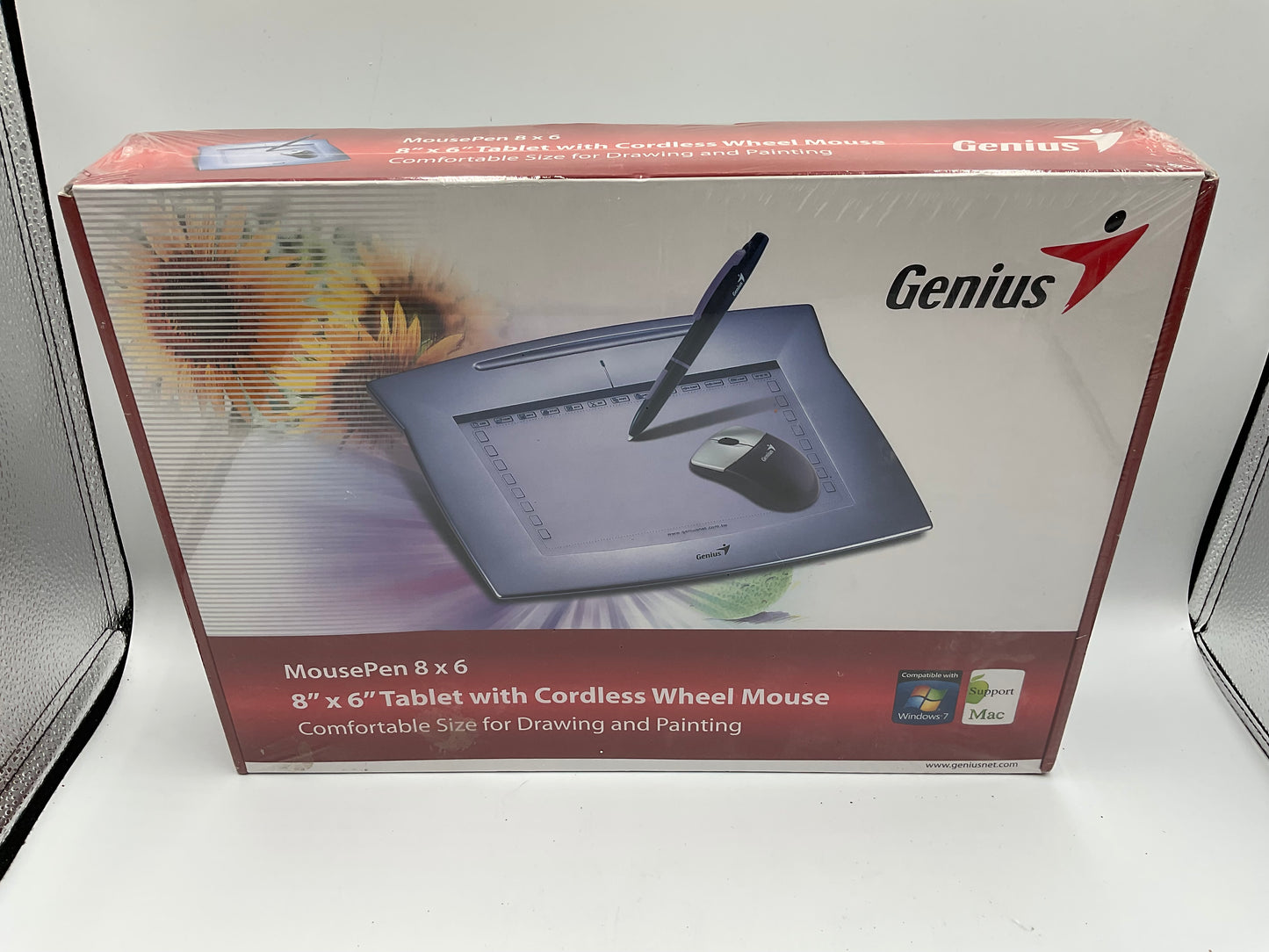 Genius MousePen Drawing Tablet (Metallic Slate Blue)
