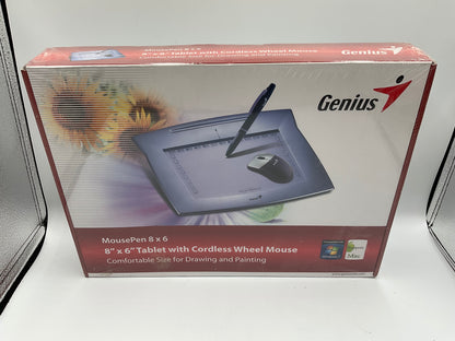 Genius MousePen Drawing Tablet (Metallic Slate Blue)