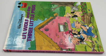 Li’l Wolf and the three little pigs children Disney’s book