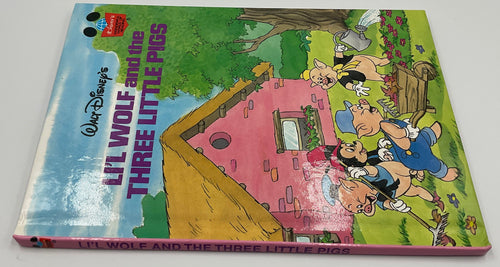 Li’l Wolf and the three little pigs children Disney’s book