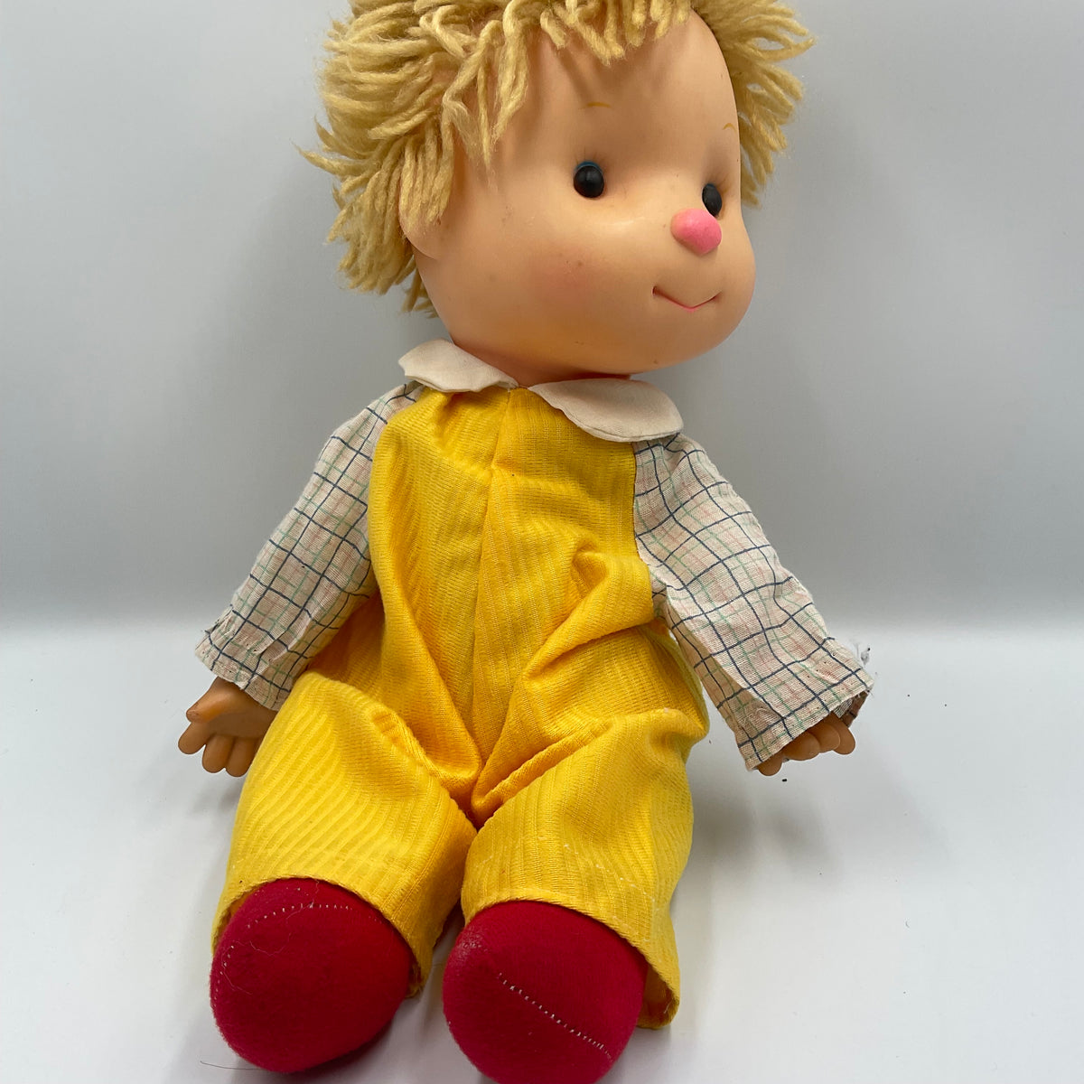 Vintage 1980s Komfy Kid Ice Cream Doll Astra Trading Corp Overalls