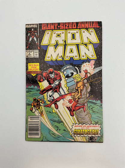 Marvel Iron Man Giant-Sized Annual#9 Vintage 1987 Comic Book